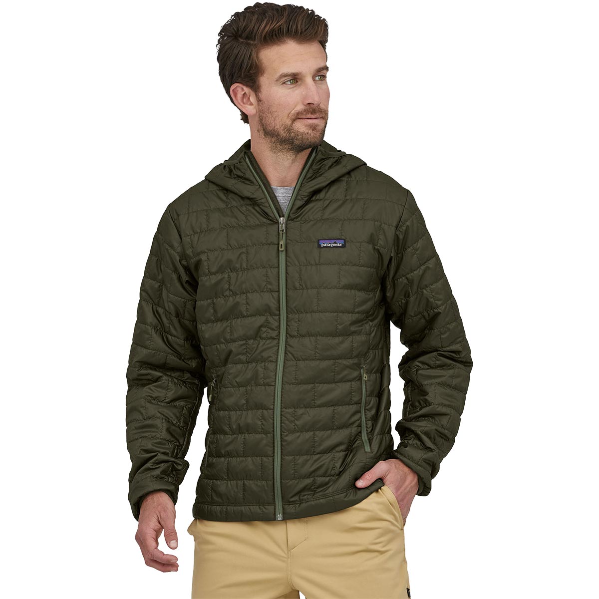 Patagonia M's Nano Puff Hoody men's down jacket Patagonia M's Nano Puff Hoody men's down jacket